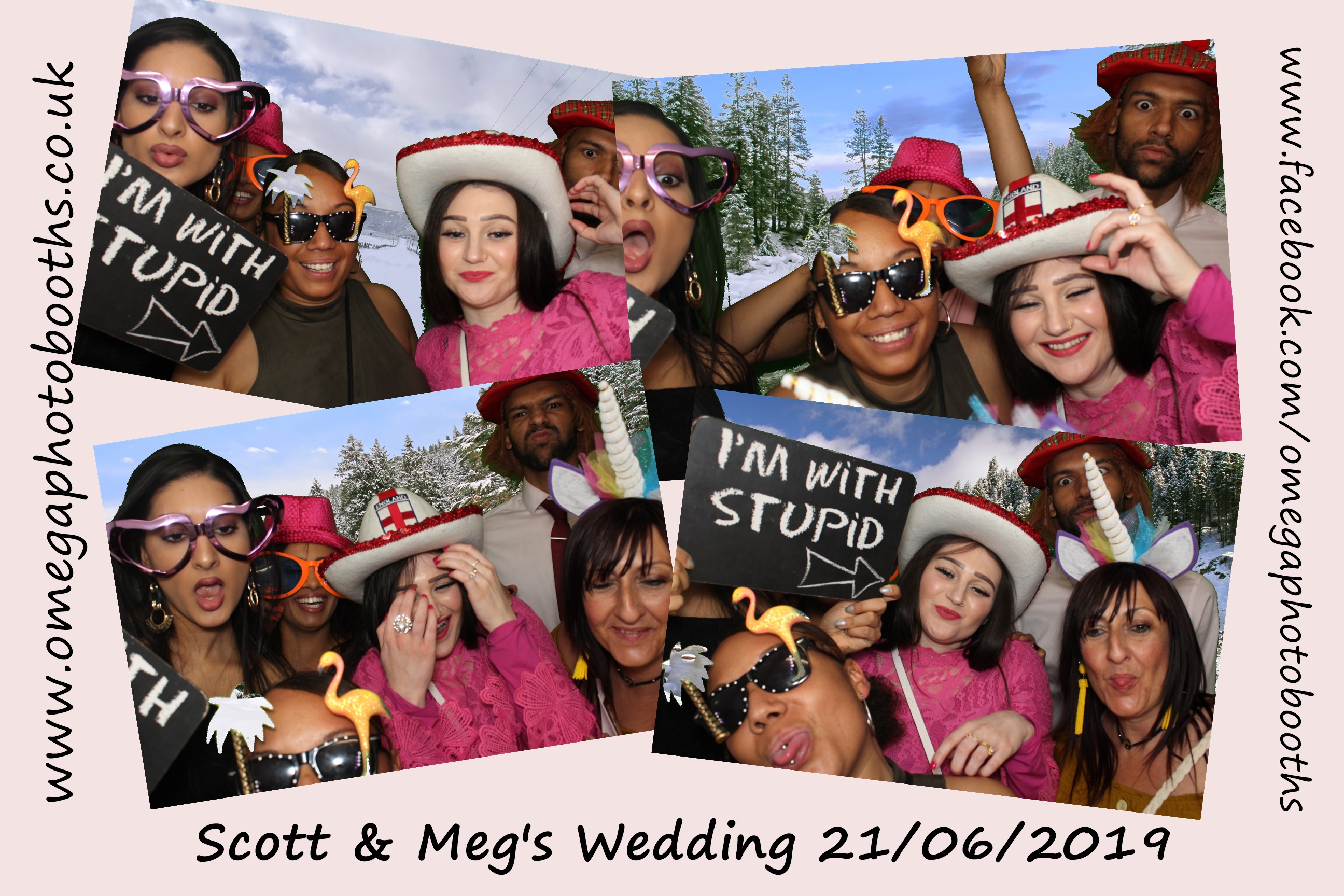 Scott and Meg’s wedding | View more photos from the event at gallery.omegaphotobooths.co.uk/u/Omega-Photobooths/Scott-and-Meg’s-wedding